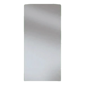 Kozza – tapón lateral universal para perfiles de barandillas U KF 1000, aluminio anodizado mate