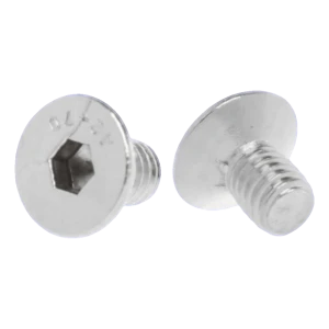 Tornillo cabeza avellanada M6x10 DIN 7991 – acero inoxidable A2 (AISI 304), hexágono interior