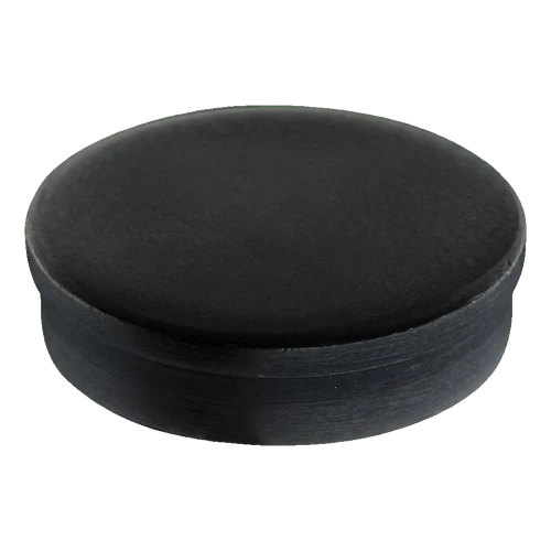 Kozza – tapa de aluminio para perfiles de barandillas de vidrio completo KE 105 negra 000-848 (1)