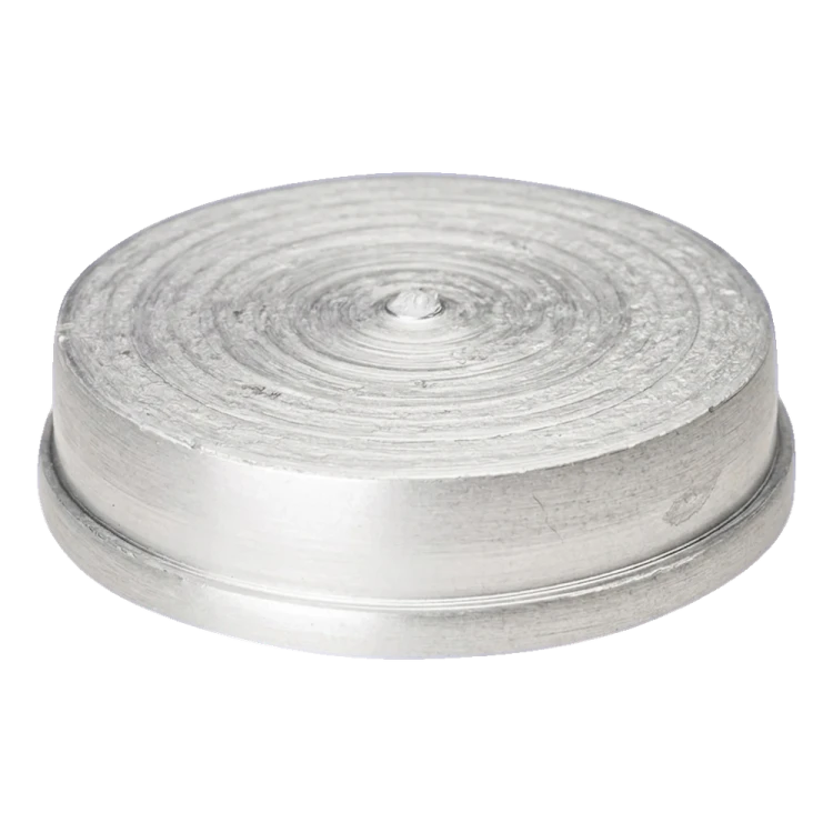 Tapón de aluminio Kozza para perfiles de barandillas de cristal completo KE 105 / KE 115 – anodizado mate 000-847 (2)