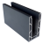 Kozza KE 100 – perfil U para barandillas de vidrio completas 5000 mm gris oscuro 000-862 (1)