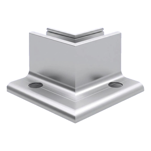 Kozza KE 105 – perfil L esquinero interior 90° para barandillas de cristal completo, aluminio, anodizado mate 000-865 (1)