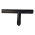 PSG tirador puerta unilateral redondo negro 32×1200 mm AISI 304 – fijación 45° 000-721 (3)