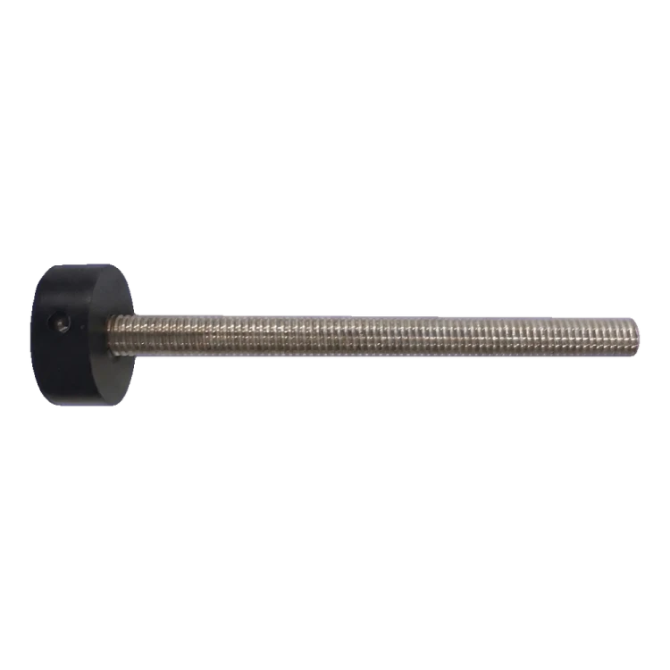 PSG tirador puerta unilateral redondo negro 32×1200 mm AISI 304 – fijación 45° 000-721 (4)