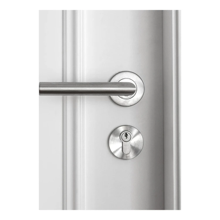 PSG Palermo – tirador de puerta recto inoxidable con escudo redondo 000-635 (4)