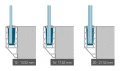 Kozza KE 120 – perfil U para barandillas de vidrio 5000 mm, montaje lateral 000-877 (9)