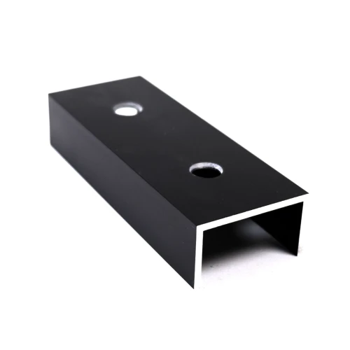 Conector de perfil 12cm Anodizado PV-18-05