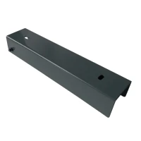 Perfil conector soporte para muro base 250x50 antracita grafito