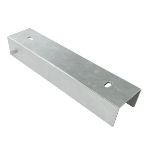 Perfil angular conector soporte para zócalo 250x55 galvanizado