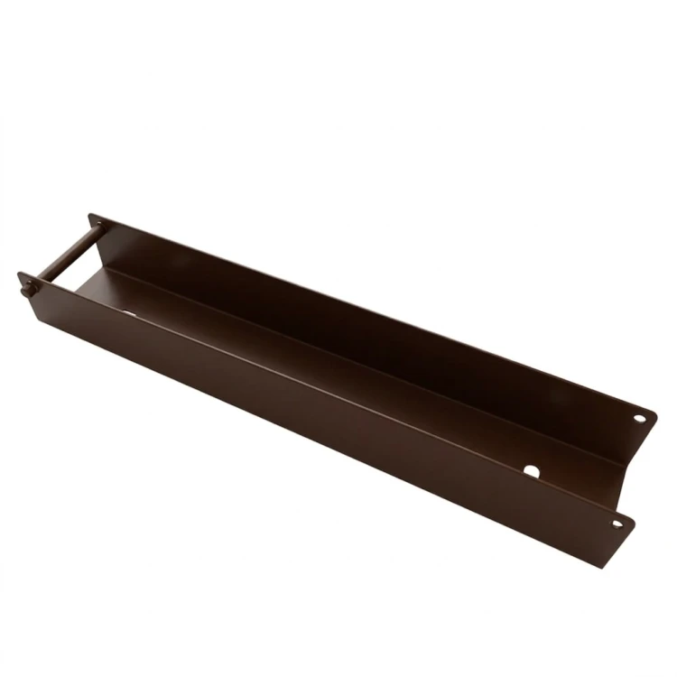 Perfil U conector soporte para basamento 300x50 marrón GPV-700-55 (2)