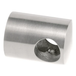 PSG soporte pasante para barandilla para varilla fi 16 mm – acero inoxidable AISI 304, satinado