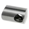 PSG soporte pasante para varilla Ø 12 mm – fijación a tubo 42,4 mm, AISI 304 pulido 000-901 (1)