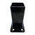 Base para poste de valla 80x80 mm 8 mm negro 000-786 (3)