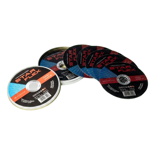 Starflex – juego de discos de corte para acero e inox 125×1,0 mm (10 uds.) 000-950 (2)