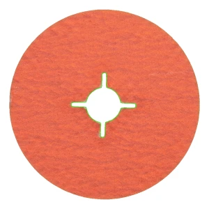 Starflex – disco fibrado cerámico FS971 125 mm P120 para acero inoxidable