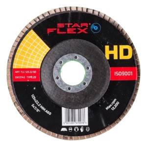 Starflex HD – disco laminar cerámico T29 125 mm granulación 60