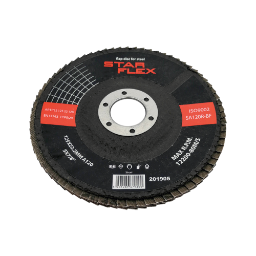 StarFlex disco laminar para acero T29 125 mm – grano 120 000-971 (1)