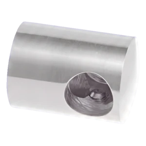 PSG soporte terminal izquierdo de barandilla para varilla fi 12 mm – acero inoxidable AISI 304 satinado