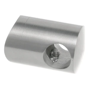 Soporte pasante para barandilla ø 12 mm para tubo 42,4 mm – acero inoxidable AISI 304 satinado