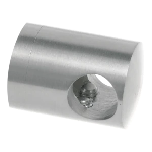 Soporte PSG pasante para barandillas para varilla ø 12 mm – AISI 304 satinado, montaje en superficie