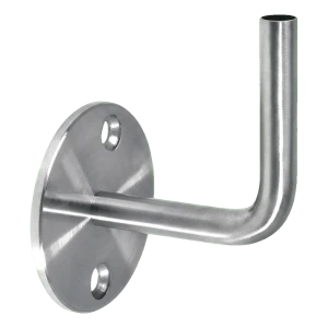 Soporte de pared PSG para pasamanos de barandilla Ø42,4 mm – acero inoxidable AISI 304 satinado