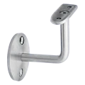 Soporte de pared para pasamanos de barandilla Ø 42,4 mm – acero inoxidable AISI 304 satinado 001-014 (1)