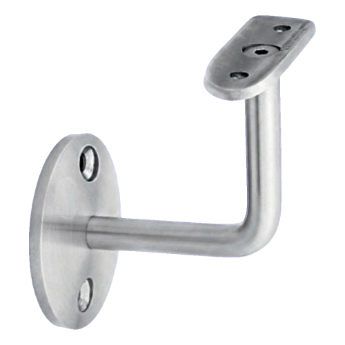 Soporte de pared para pasamanos de barandilla Ø 42,4 mm – acero inoxidable AISI 304 satinado 001-014 (1)