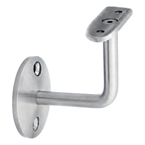 Soporte de pared para pasamanos de barandilla Ø 42,4 mm – acero inoxidable AISI 304 satinado 001-014 (1)