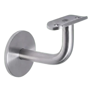 PSG soporte de pared para pasamanos ø42,4 mm – acero inoxidable AISI 304, florón ø60 mm