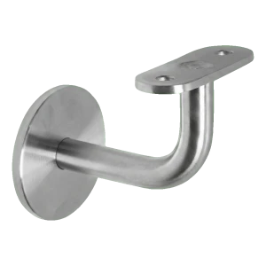 Soporte de pared para pasamanos de barandilla fi 60/14 mm – acero inoxidable AISI 304 satinado