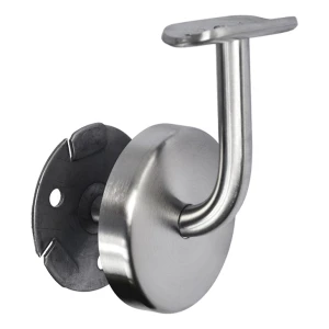 Soporte de pared para pasamanos de barandilla Ø 42,4 mm de acero inoxidable AISI 304 – satinado