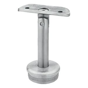 Soporte articulado para pasamanos de encaje 42,4 mm – acero inoxidable AISI 304 satinado