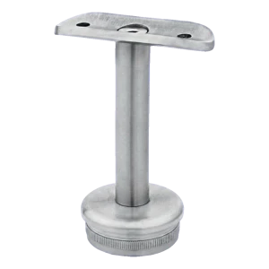 PSG Soporte de pasamanos de barandilla empotrable Ø 14 mm – acero inoxidable AISI 304 satinado, sistema 42,4 mm