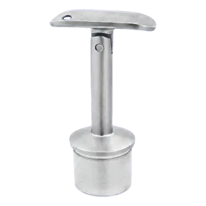 PSG soporte pasamanos articulado adhesivo AISI 316 – sistema 42,4 mm, satinado