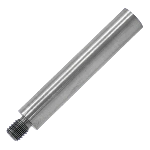 Varilla de soporte de pasamanos fi 12×75 mm AISI 304 – rosca M8/M6, satinado