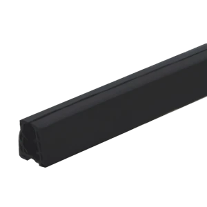 PSG Junta para abrazadera superpuesta en vidrio 20–21,5 mm – perfil 24×24 mm, L=2500 mm