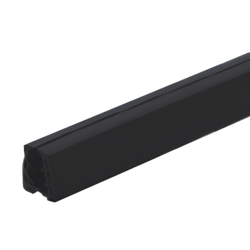 PSG Junta para abrazadera superpuesta en vidrio 20–21,5 mm – perfil 24×24 mm, L=2500 mm 001-077 (1)