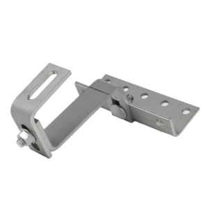 Gancho de tejado Vario 3x regulable acero inoxidable A2/1.4301/304 120mm