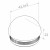 Tapa final elipsoidal embutida Kozza para tubo de barandilla 42,4 mm – acero AISI 304 satinado 001-095 (2)