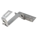 Gancho de techo Vario 3x regulable acero inoxidable A2 1.4301/304 L145 PV-08-31-A2