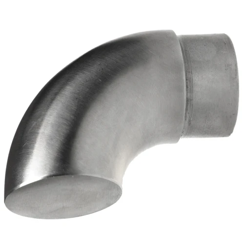 Codo cerrado para barandilla de tubo 42,4 mm – acero inoxidable AISI 304 satinado 001-102 (1)