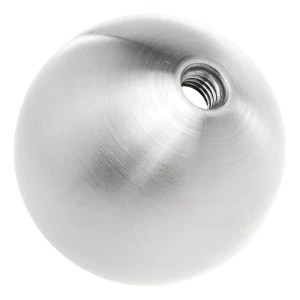Esfera atornillable para barandilla ø50 mm acero inoxidable AISI 304 satinado, rosca M8
