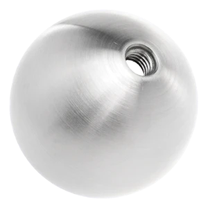 Bola roscada hueca ø60 mm con rosca M8 – acero inoxidable AISI 304 satinado