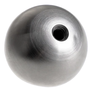 Bola roscada maciza fi 25 mm para balaustrada – acero inoxidable AISI 304 satinado, rosca M8