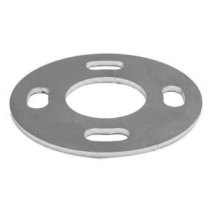 Base de poste de barandilla para soldar Ø 100 mm – acero inoxidable AISI 304, sistema 42,4