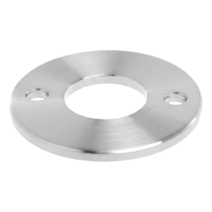 Base de poste de barandilla para soldar Ø80 mm – acero inoxidable AISI 304 satinado