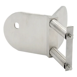 PINOX soporte angular externo para poste de barandilla 42,4 mm – AISI 304 satinado
