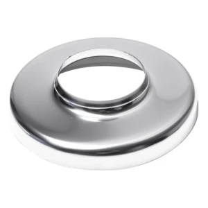 Roseta para enmascarar con brida para tubo ø 40 mm – acero inoxidable AISI 304 pulido