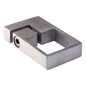 PSG abrazadera lateral para perfil 40x40 mm – acero inoxidable AISI 304 satinado