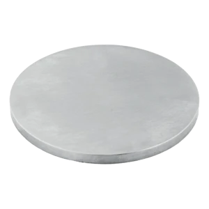 Tapón plano para soldar fi 50 mm AISI 304 – satinado